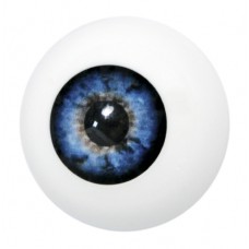 Grimas Artificial Eye plastic application item / Műszem műanyag applikáció, 27 mm Blue – Kék 301, GSFX-EYE-301